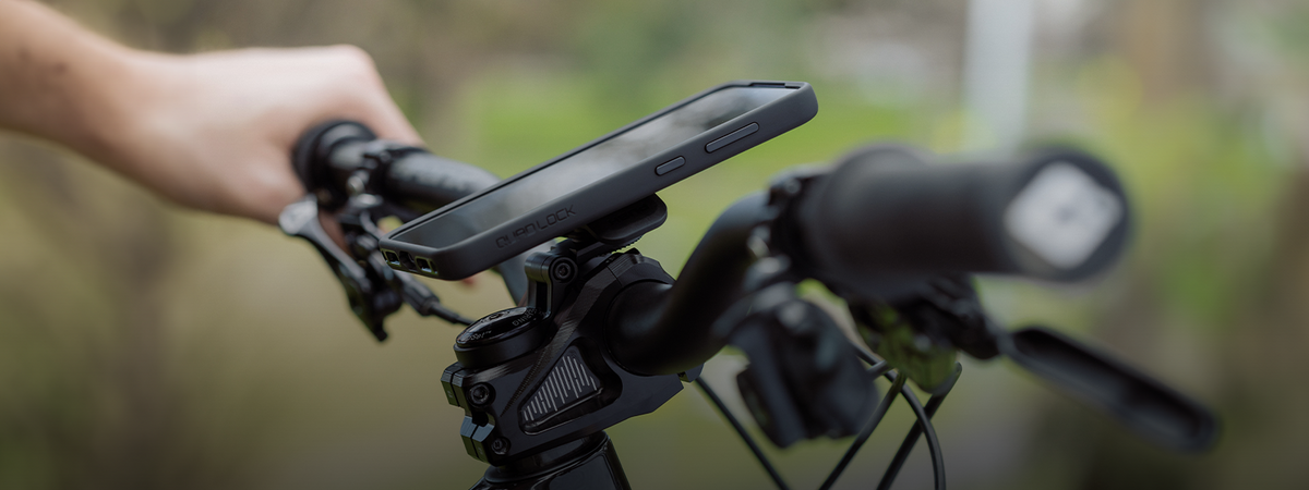 ステムキャップマウント 自転車用スマホホルダー｜クアッドロック