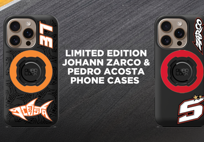 Image: Quad Lock teams up with MotoGP™ riders Johann Zarco and Pedro Acosta for Limited Edition Cases