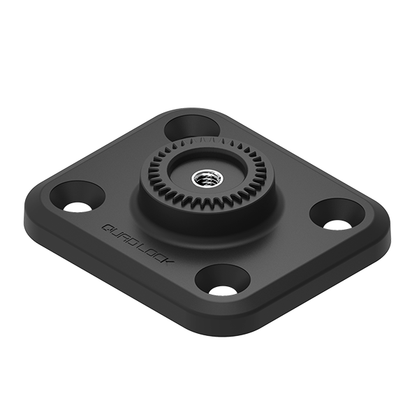 Image: Flat Rectangle - 4 Hole